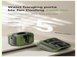 Portable Hip Fan - Mini Fan - 5 Speeds 16,000 RPM - Clip-on Portable Belt Fan - Hip Fan - For V1188-MS-313-0512