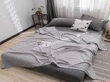 59x39" 100% Cottons Blanket, Soft and Breathable Bed Blanket, Multi-functional Bed Blanket for All V1189-WXFWAL-20260319-00934
