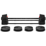 CORTEX Revolock V2 40kg Adjustable Steel Dumbbell Barbell All-in-One V420-CSDB-DBRV240-1