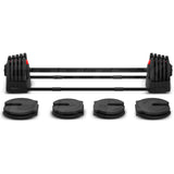 CORTEX Revolock V2 40kg Adjustable Steel Dumbbell Barbell All-in-One V420-CSDB-DBRV240-1