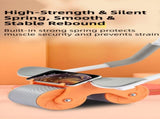 Orange Multifunctional Abdominal Roller with Automatic Rebound - Core Strength Trainer with V888-ELOSUNG42465