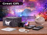 12-in-1 Constellation and Planetary arium Projector - USB power supply, modern space-themed night V1105-YATYY-02