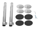 2PCS Undermount Sink Support 41 to 72cm Stainless Steel Robust Construction Undermount Sink Repair V1294-YM0901-3118240196511
