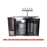 Kegerator - KegMaster Super Deluxe - Two Door Small V225-7714