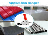 Metal Nibbler Steel Iron Sheet Saw Cutter Cutting Tool Electric Drill Attachment Accessories V1294-YM0727-JY06757