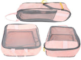 3-Piece Travel Packing Cubes Set with Oxford Cloth for Organized and Efficient Luggage Storage V1366-AZ2-W-22358