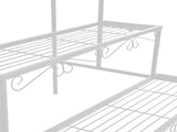Levede Plant Stands Outdoor Indoor Metal UM1160-WHX2