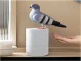 Adorable Grey Pigeon Smart Motion Sensor Foam Pump - Touchless Hand Washer with Anti-Glare V888-ELOSUNG45095