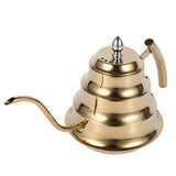 Bamboo Joint Design Stainless Steel Gooseneck Coffee Kettle Drip Pot Maker Infusion V1294-YM0722-JYA01536-02