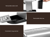 Devanti K7 Cordless Stick Vacuum Cleaner plus Coffee Maker Machine Espresso VAC-K7-RD-CM-03-SS