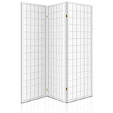 Artiss 3 Panel Room Divider Screen 131x179cm White RD-4019-3P-WH
