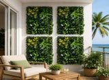 Gardeon 4PCS Artificial Plant Wall Panels 40X60CM Boxwood Panel Backyard Hedge Grass Backdrop Green PWP-40X60-YE-4X
