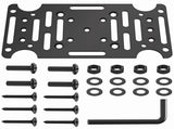 Mailboxing Bracket,Universaling Adapter Plate Fit Wood or Hollow Posts for Most Post V1370-AZ4-10020