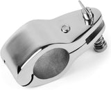 (Set of 2) Stainless Boat Bimini Top Hinged Jaw Slide 1" 25 mm V1259-DP01-A-1415