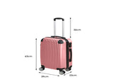 Slimbridge 24" Luggage Suitcase Code Rose Gold TR0012-RG