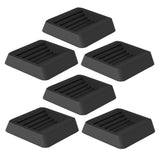 6-Pack Non- Wheel Stop Pads for Chair and Furniture Wheels, Wheel Slot Stoppers to Prevent Rolling V1192-AZ-W-34300