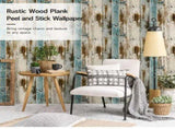 Self Adhesive PVC Wall Decal 0.45x6M, Birch Wood Texture, Natural Home Upgrade V1221-XM-LB1760-GM62