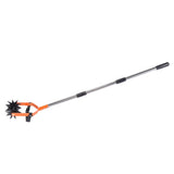 Garden Cultivator Tool Stainless Steel Lawn Reseeding Garden Tool Adjustable Handle Garden Soil V1294-YM0901-3111240306211