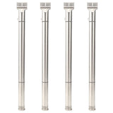 4Pcs Stainless Steel Grill Burners Tube Replacement Accessories Fit for Charbroil V1294-YM0901-3118200063811