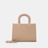 Bagco Valette Leather Satchel-Mud V999-BX012503012-MUD
