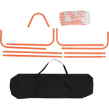 Lacrosse Goal, 1.2 mx 1.2 m Small Kids Lacrosse Net, Folding Portable Lacrosse Goal with Carry Bag, V952-ZQGQQMTJK44Y29337V0