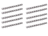 100PCS Fertilizer Mesh Basket Column Shape Stainless Steel Nutrition Box Tools for Garden Nursery V1294-YM0703-3111230084212