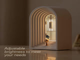 Touch Cordless Desk Lamp for Bedroom, Dimmable Table Lamp for Nightstand, Warm Bedside Lamps for V1369-AZ3-W-05372