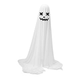 White Cloth Ghost Decor Adjustable Height Cute Unique Lighted Fabric Ghost with String Light for V1294-YM0901-3115240057911