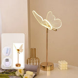 2026New Butterfly Table Lamp USB Rechargeable, Nordic Style Night Light for Bedroom Living Room Desk V1369-AZ3-W-11244