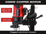 BAUMR-AG 3200W 280mm Concrete Core Drill with Wheeled Stand Rig V219-DRLCREBM28WA