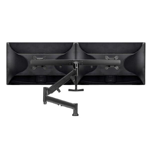 Atdec AWMS-RHXB Tandem Dynamic Dual Monitor Mount. Grommet Clamp Desk Fixing. Max Load 2-7kg. Up to 13AWMS-RHXB-GC-B