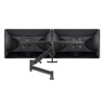 Atdec AWMS-RHXB Tandem Dynamic Dual Monitor Mount. C-Clamp Desk Fixing. Max Load 2-7kg. Up to 27" 13AWMS-RHXB-C-B