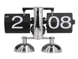 Flip Clock Quartz Movement High Accuracy Retro Style Stainless Steel Simple Operation Quartz Clock V1294-YM0715-3115210256511