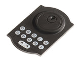 Electronic Keypad Lock Front Door Entry Deadbolt Lock Multifunctional Password Lock with Key Black V1294-YM0901-3114230106111