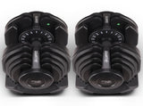 Powertrain 2x 40kg Adjustable Dumbbell Home Gym Exercise Equipment Free Weights DMB-BF2-040-2