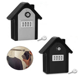 Wall Mounted Security Key Safe Box Adjustable 4 Digit Combinations Lock for Home V1369-AZ3-W-21151