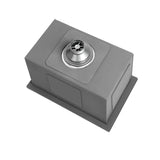 Cefito Kitchen Sink 45X30CM Stainless Steel Basin Single Bowl Black SINK-BLACK-3045