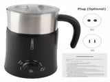 5 in 1 Electric Milk Frother - 24oz/700ml Hot and Cold Foam Maker and Milk Warmer for Latte / V1294-YM0901-H47817BUS