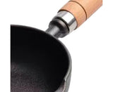 Cast Iron Pot, Even Heating Multifunctional Non-Stick Stir Fry Pan, 11 x 4cm V1263-JX-2988