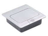 Pop Up Floor Outlet Box Embedded IP44 Waterproof Weatherproof USB Floor Electrical Outlet for Dining V1294-YM0901-3114240048311