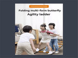 Foldable Agility Ladder Soccer Football Training Equipment Jump Speed Coordination Footwork Ladder 8 V1192-AZ-W-29683