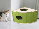 Cat House - Cat Basket - Cat Den - Felt-Shaped Cat Bed - Suitable for All Seasons - Warm V1188-ZXY-11122