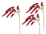 3 Pcs Artificial Wisteria Flowers Branches Fake 39 Inch Long Stems Silk Wisteria Flowers String for V1294-YM0901-241218HL06-2