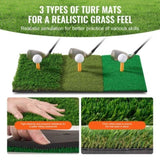 Golf, 10x7ft All in 1 Practice, Indoor Outdoor Home Golf Swing Training, Golf Hitting Aid V952-ZPK10X7YCTZD9HZMBV0