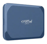 Crucial X10 2TB External Portable SSD 2100MB/s USB-C Durable Rugged Shock Drop Water Dust Proof for V1202-V2-HBC-X10-2TB