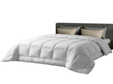 Giselle Bedding Wool Quilt 500GSM Thick Super King Winter Doona Baffle Box Construction 100% Wool QUILT-WOOL-500-N-SK