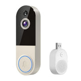 Wireless Video Doorbell Camera Outdoor Doorbell Camera - White V1263-JX-8099-2