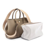 Women's shoulder bag, women's wallet, vintage handbag-Khaki,Small V1265-264-90S