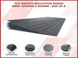 Tile Backer Insulation Board 6MM 1200mm x 600mm - Box of 6 V63-836521