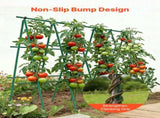 Garden Stakes, 50 Pack, 1170 mm, Plastic Coated Metal Tomato Stakes, Garden Sticks for Plants V952-ZWZCHYZ12M11ZDALY001V0
